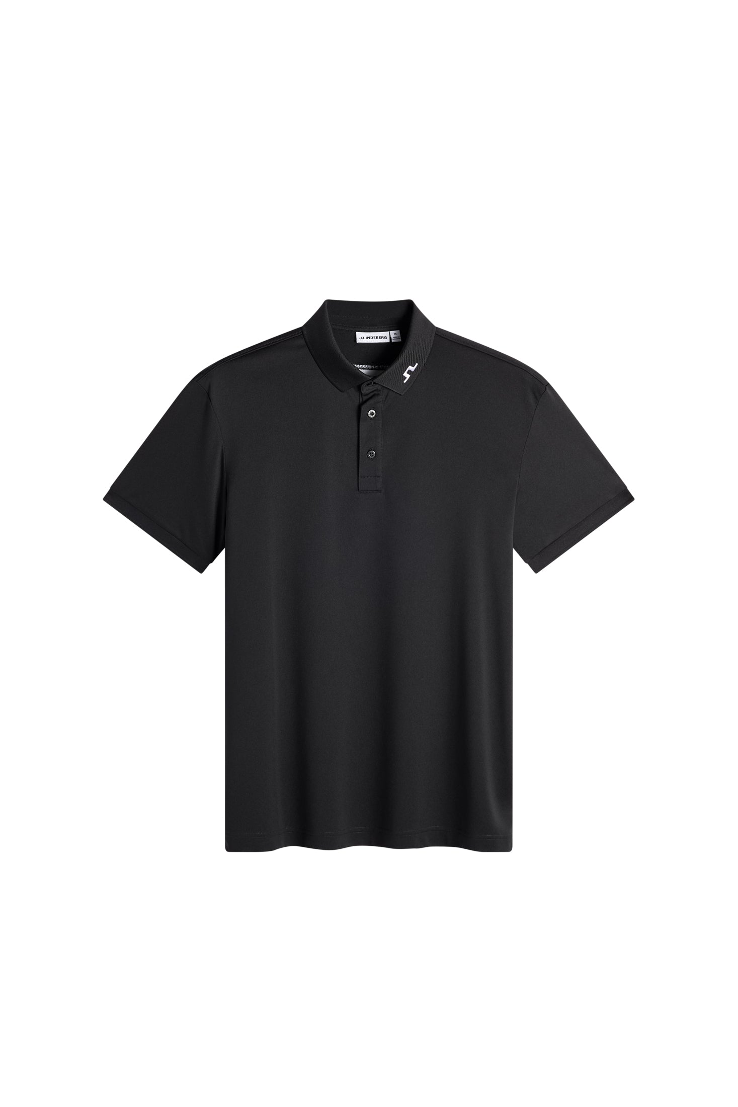 J. Lindeberg REGULAR FIT ポロシャツ 黒 KV Polo / Black | J.Lindeberg Official