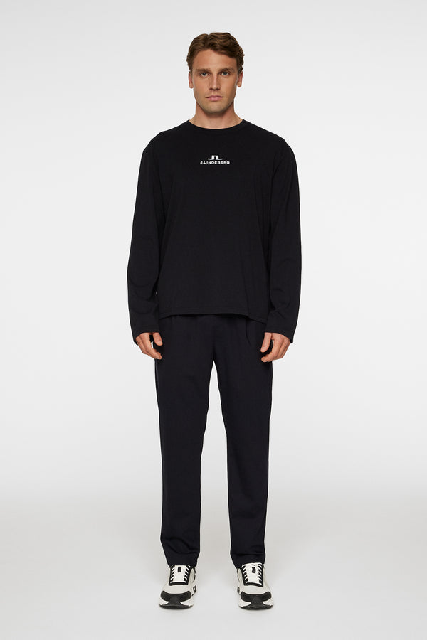 Cale Logo Longsleeve T-shirt / Black