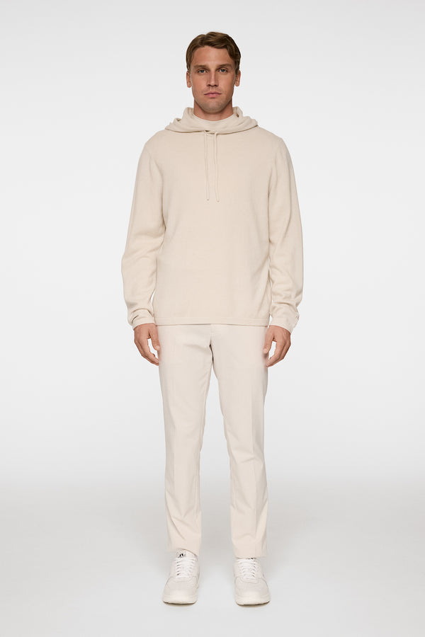 Kolton Cashmere Hoodie / Moonbeam