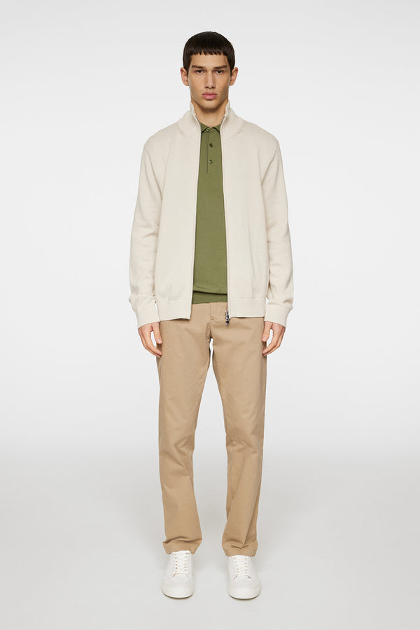 Alexis Full Zip Cardigan / Moonbeam