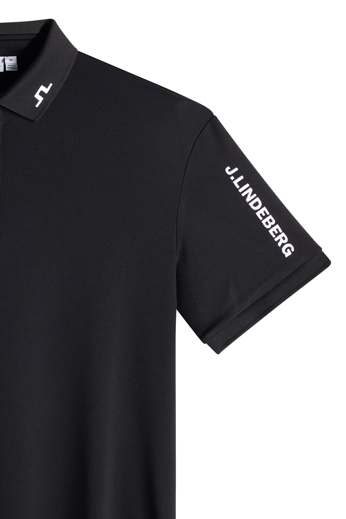 Tour Tech Polo / Black | J.Lindeberg Official