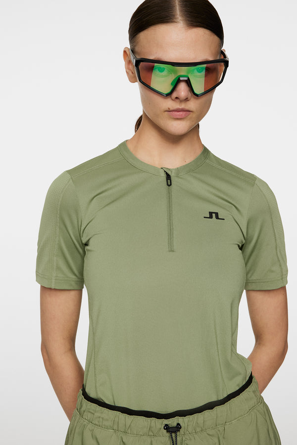 Landa T-shirt / Oil Green