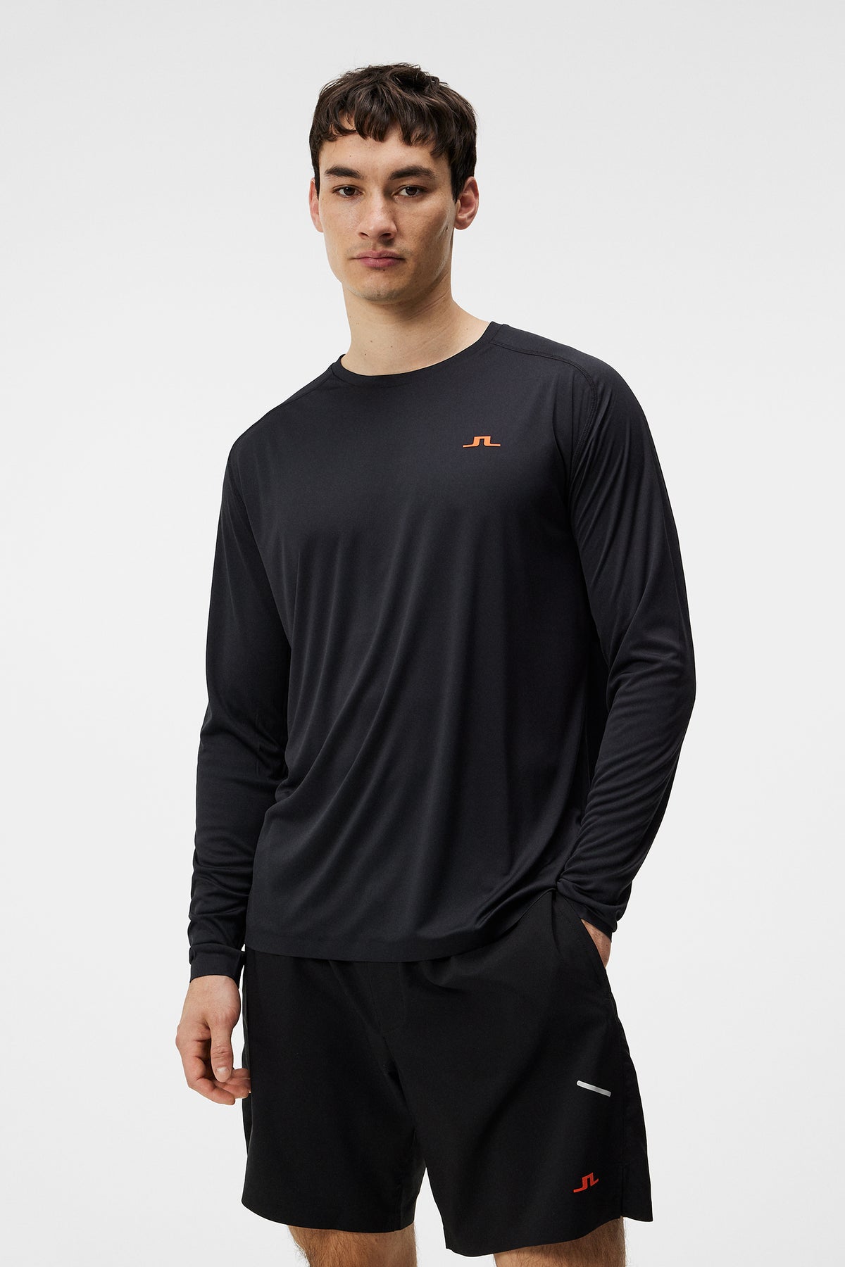 Diamond Long Sleeve Tee / Black