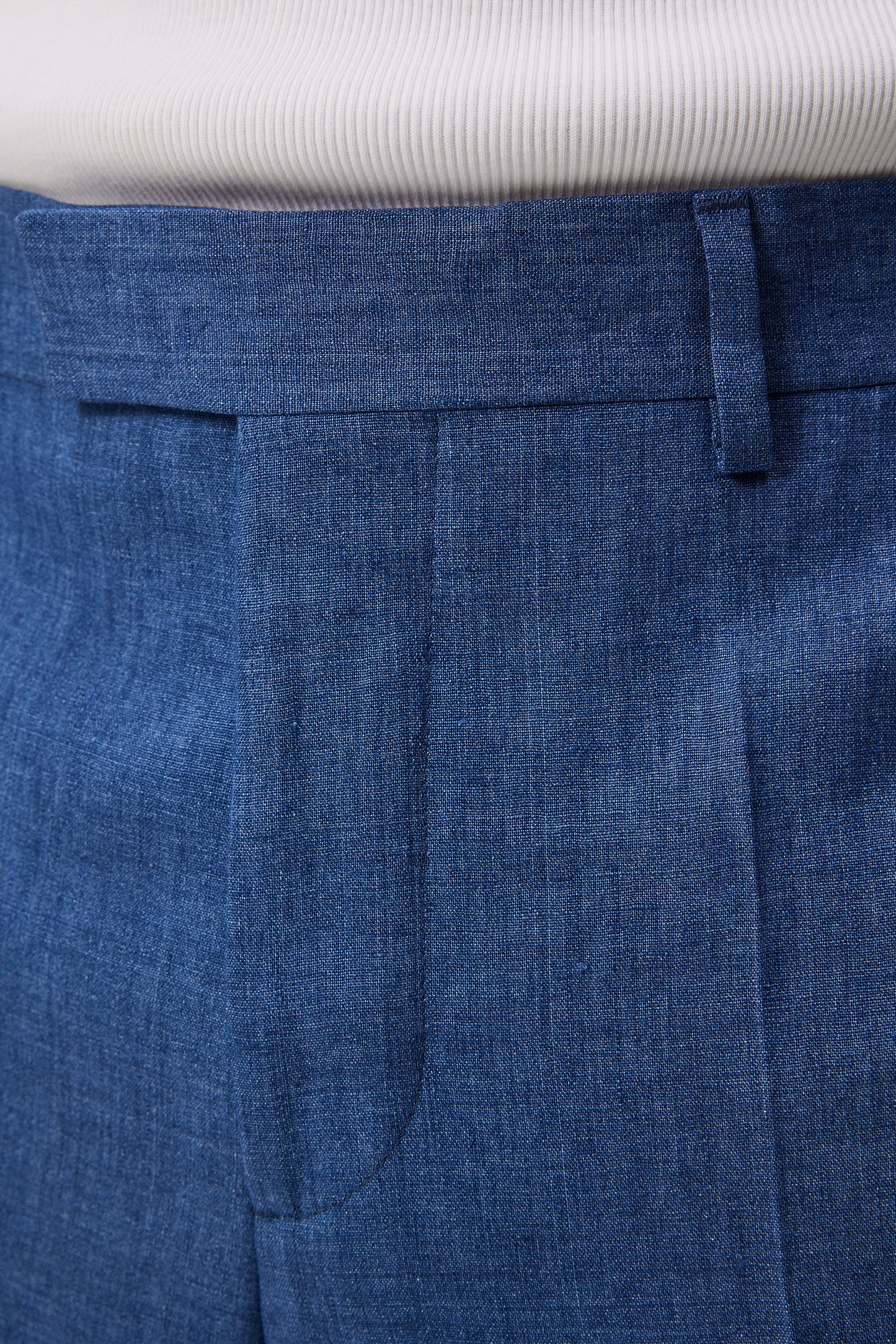 Lois Super Linen Pants / Chambray Blue