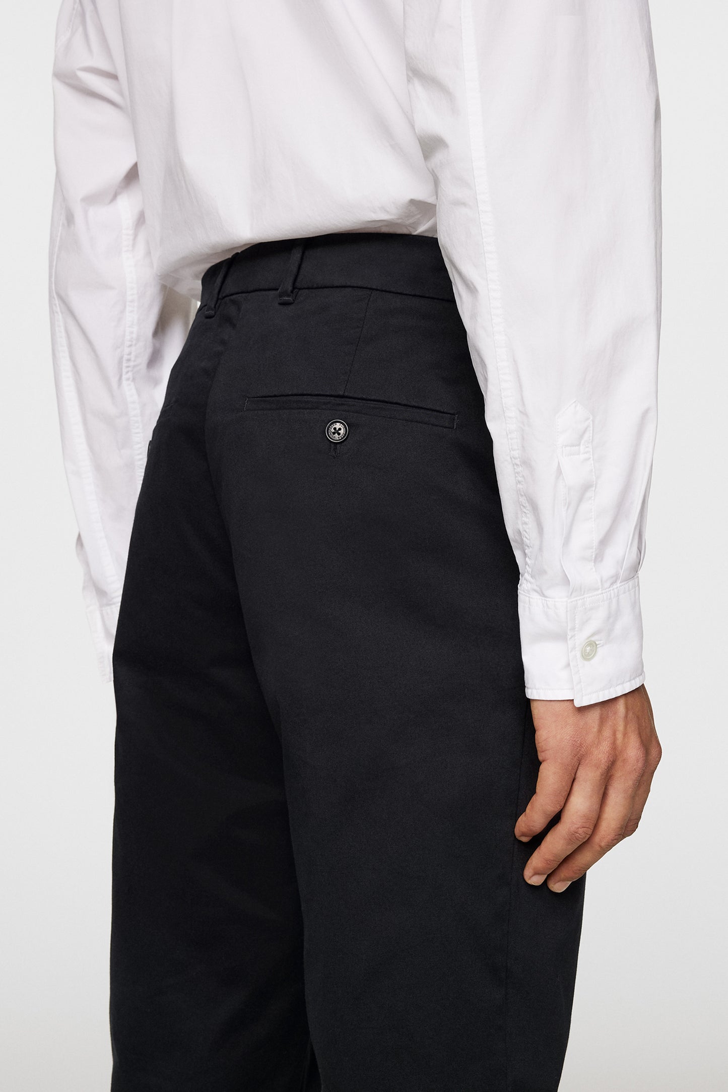 Lois C Cloud Satin Pants / Black