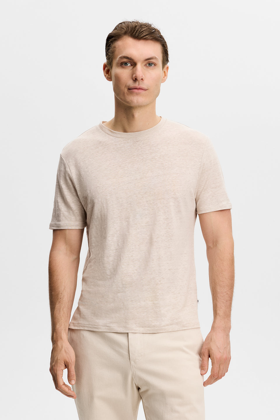 Coma Linen Tee / Moonbeam