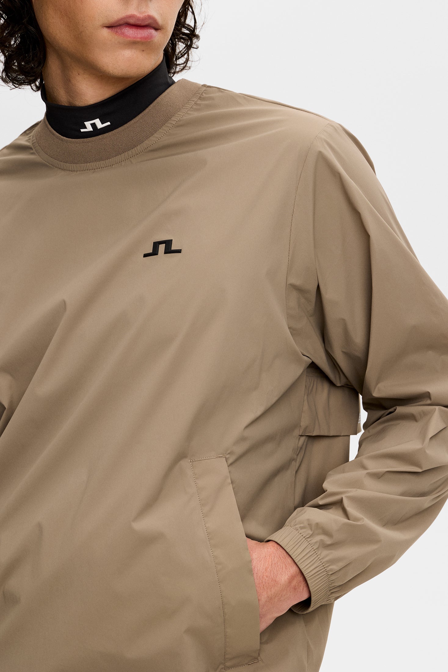 Ulf Crewneck Windbreaker / Brindle – J.Lindeberg EU