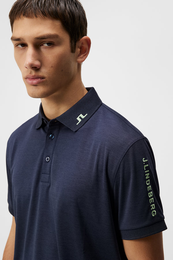 Tour Tech Reg Fit Polo / Navy Melange