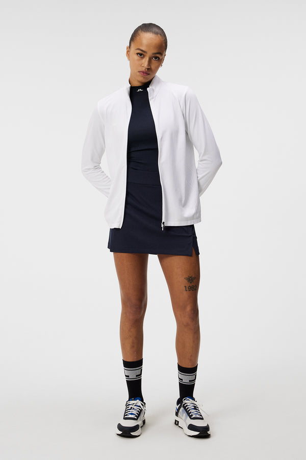 Nancy Seamless Mid Layer / White