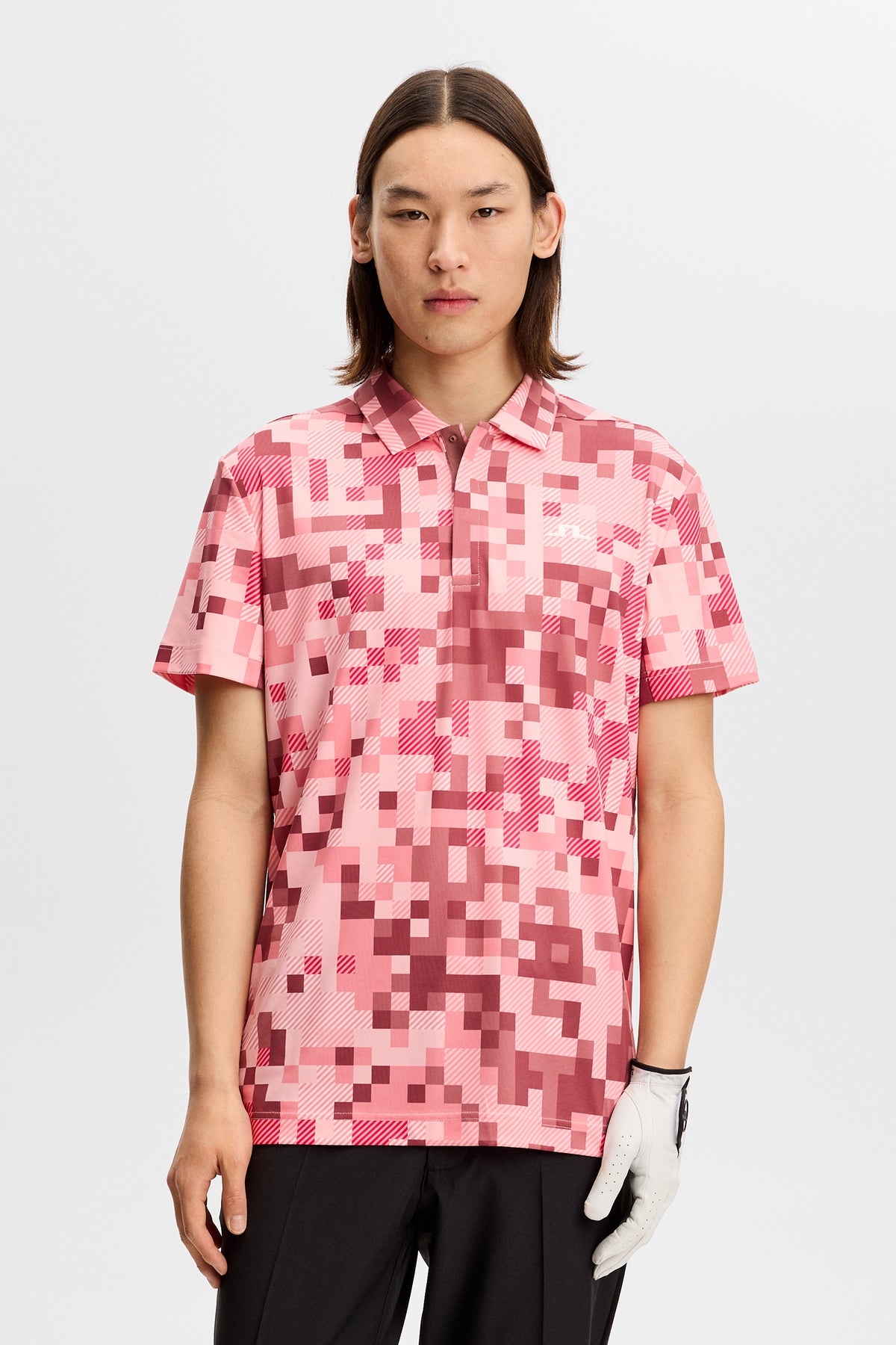 Dario Tour Print Polo / Tour 26 Pink L
