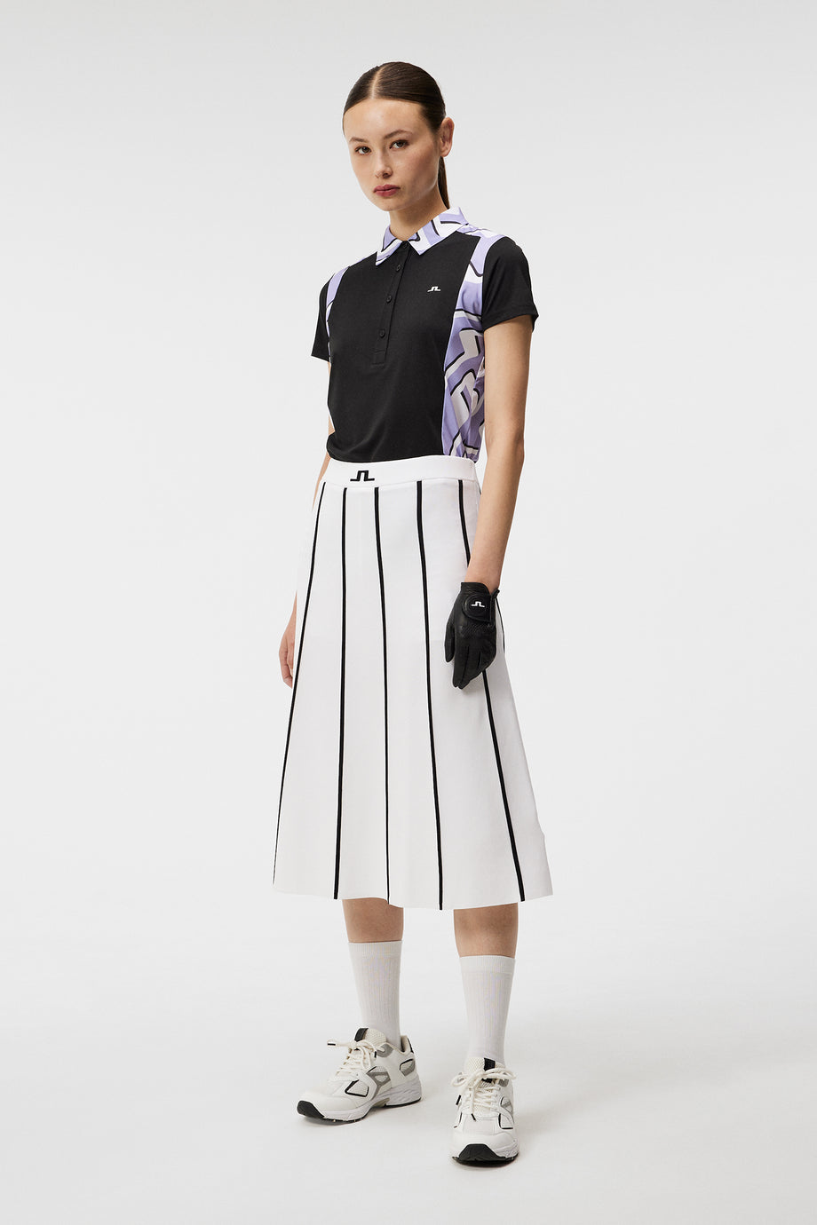 Sally Knitted Skirt / White