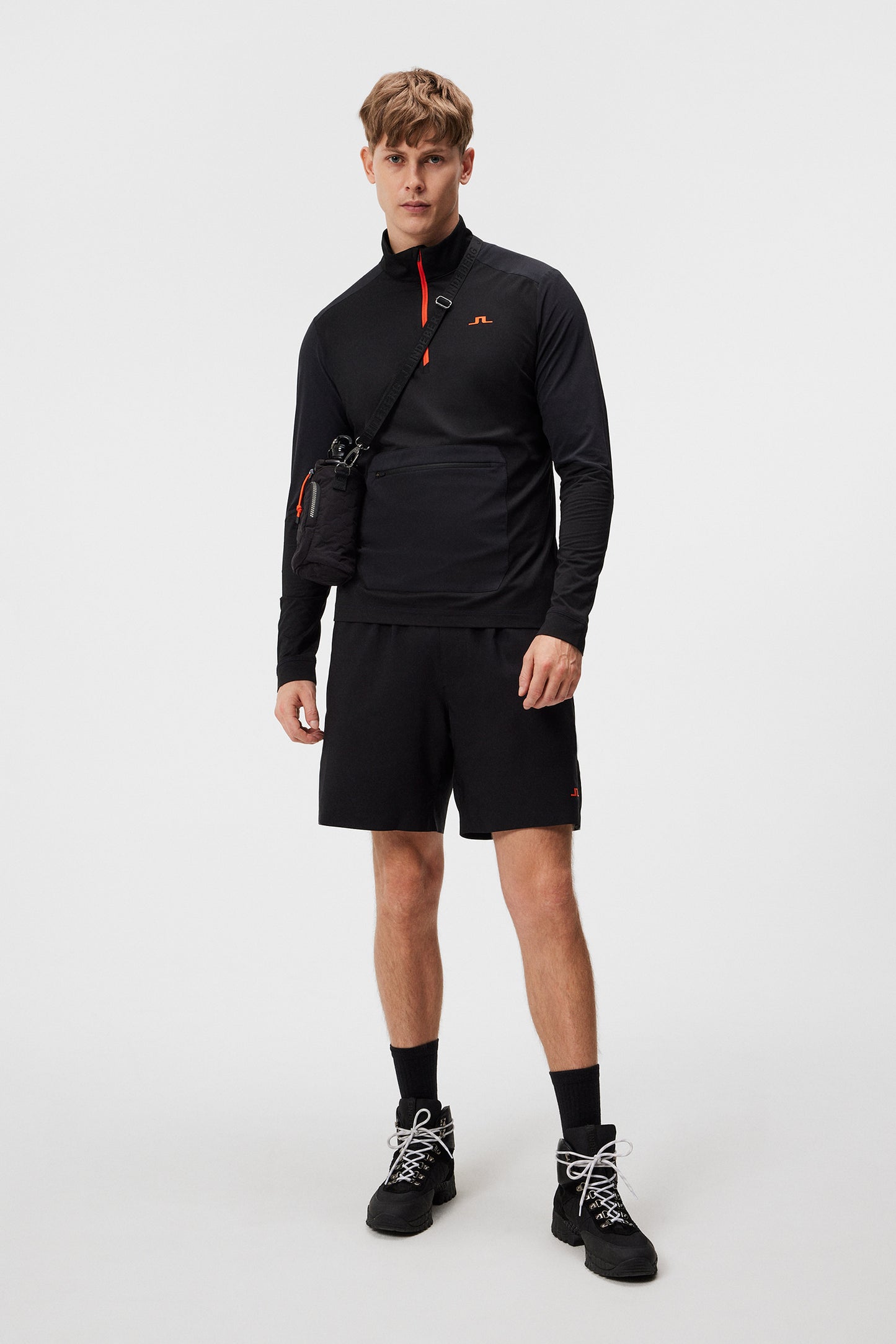 Matias Zip Mid Layer / Black