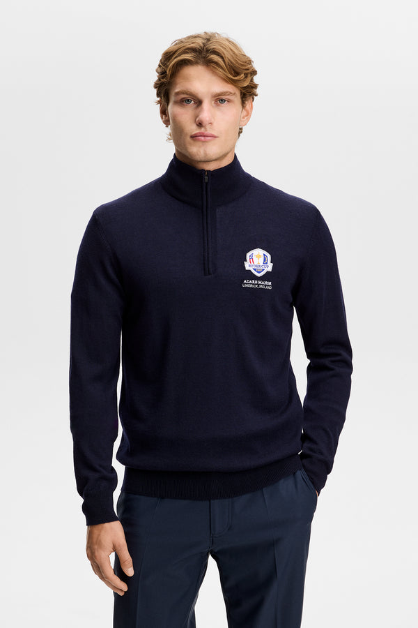 Kiyan Knit Sweater / JL Navy