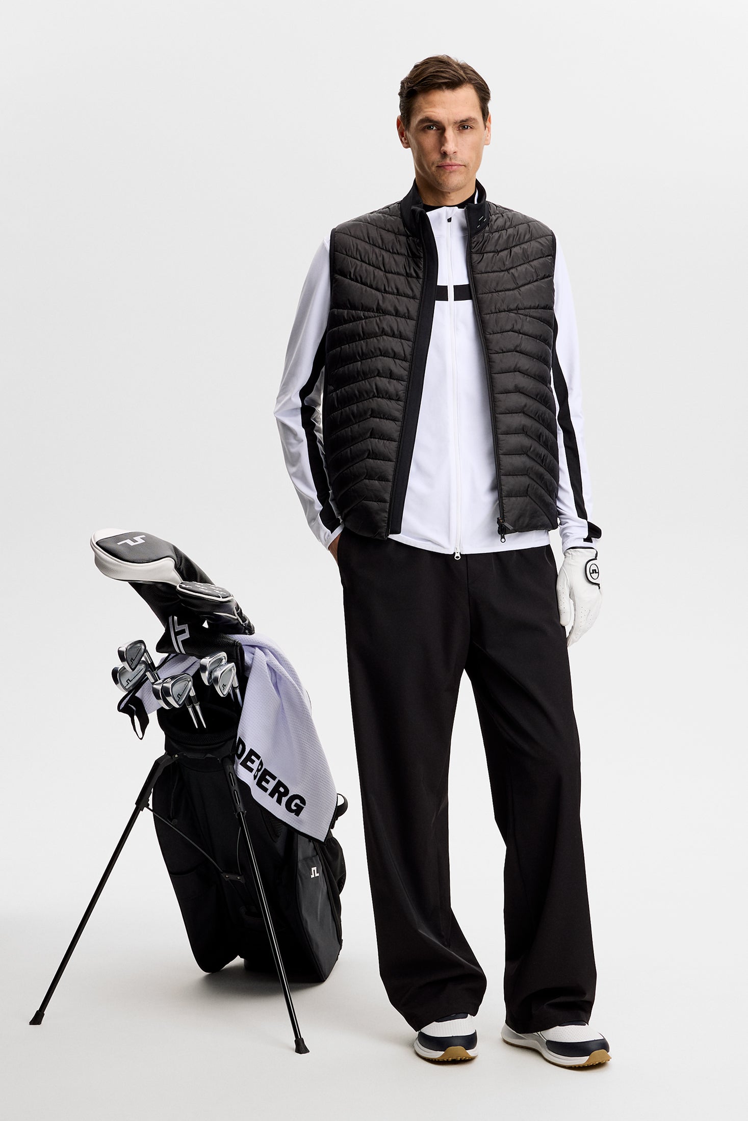 新品タグ付き J.LINDEBERG ジャケット パンツセットアップ Jarvis Mid Layer / White – J.Lindeberg