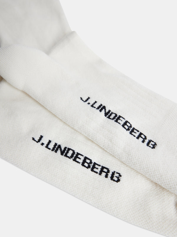 Slade Stripe Sock / Cloud White