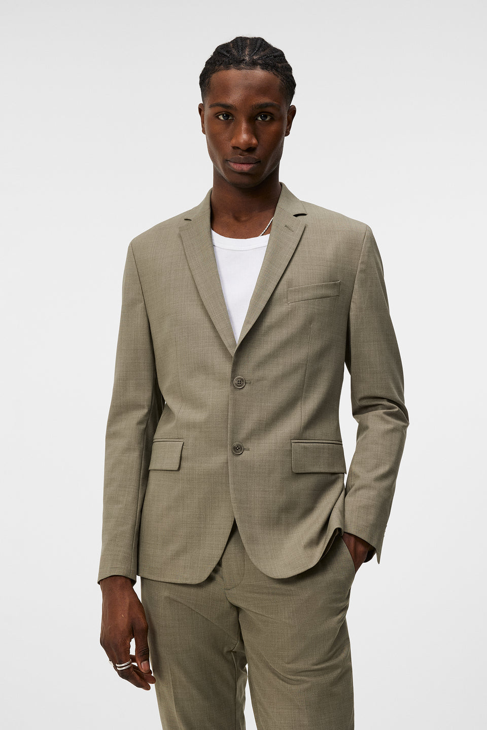 Hopper U Bi-stretch Blazer / Oil Green