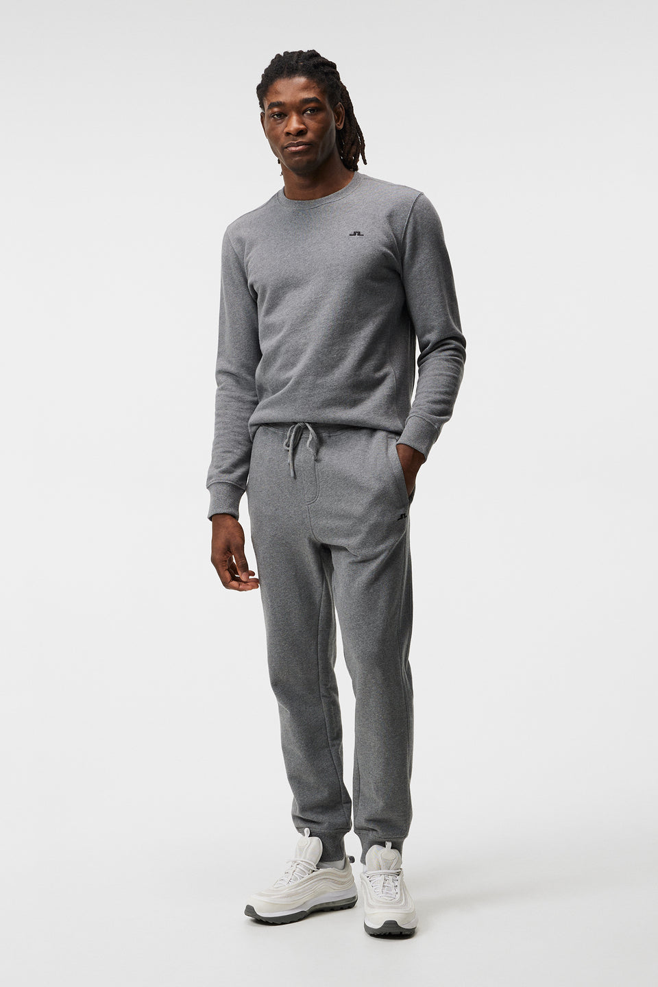 Cal Sweat Pant / Mid Grey Melange