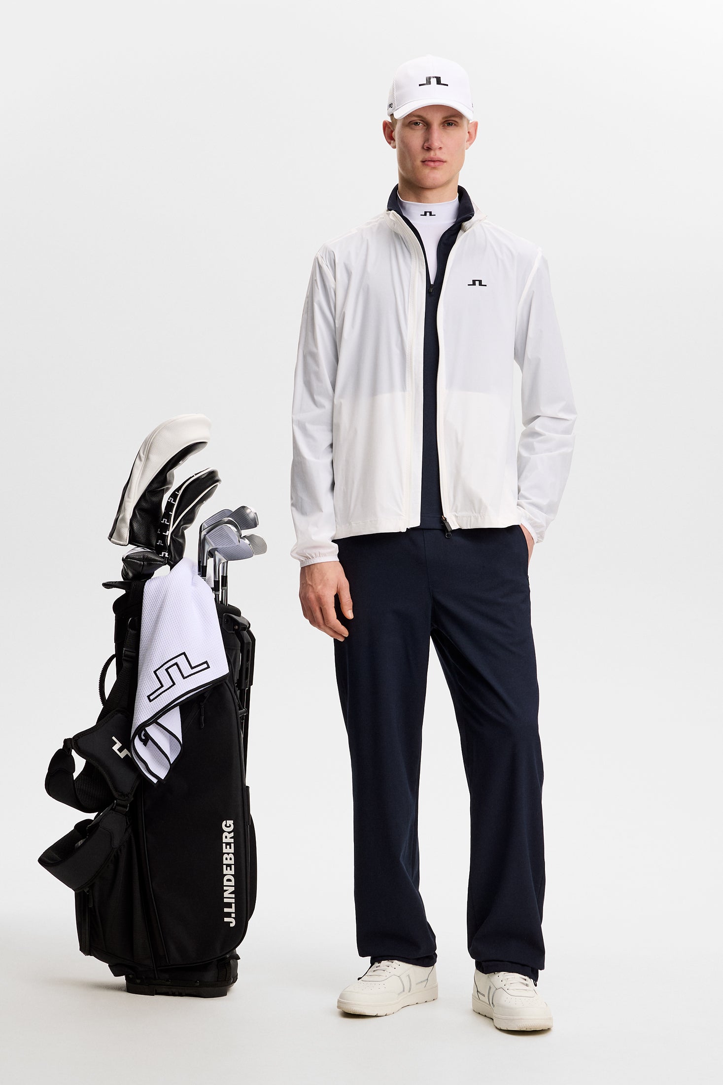Ash Light Packable Jacket / White – J.Lindeberg EU