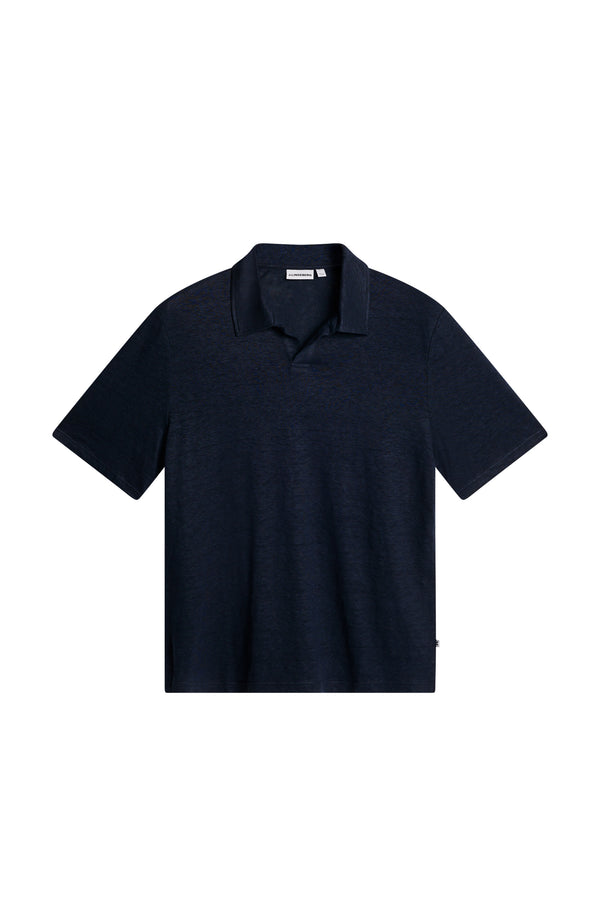 Roy Linen Polo / JL Navy