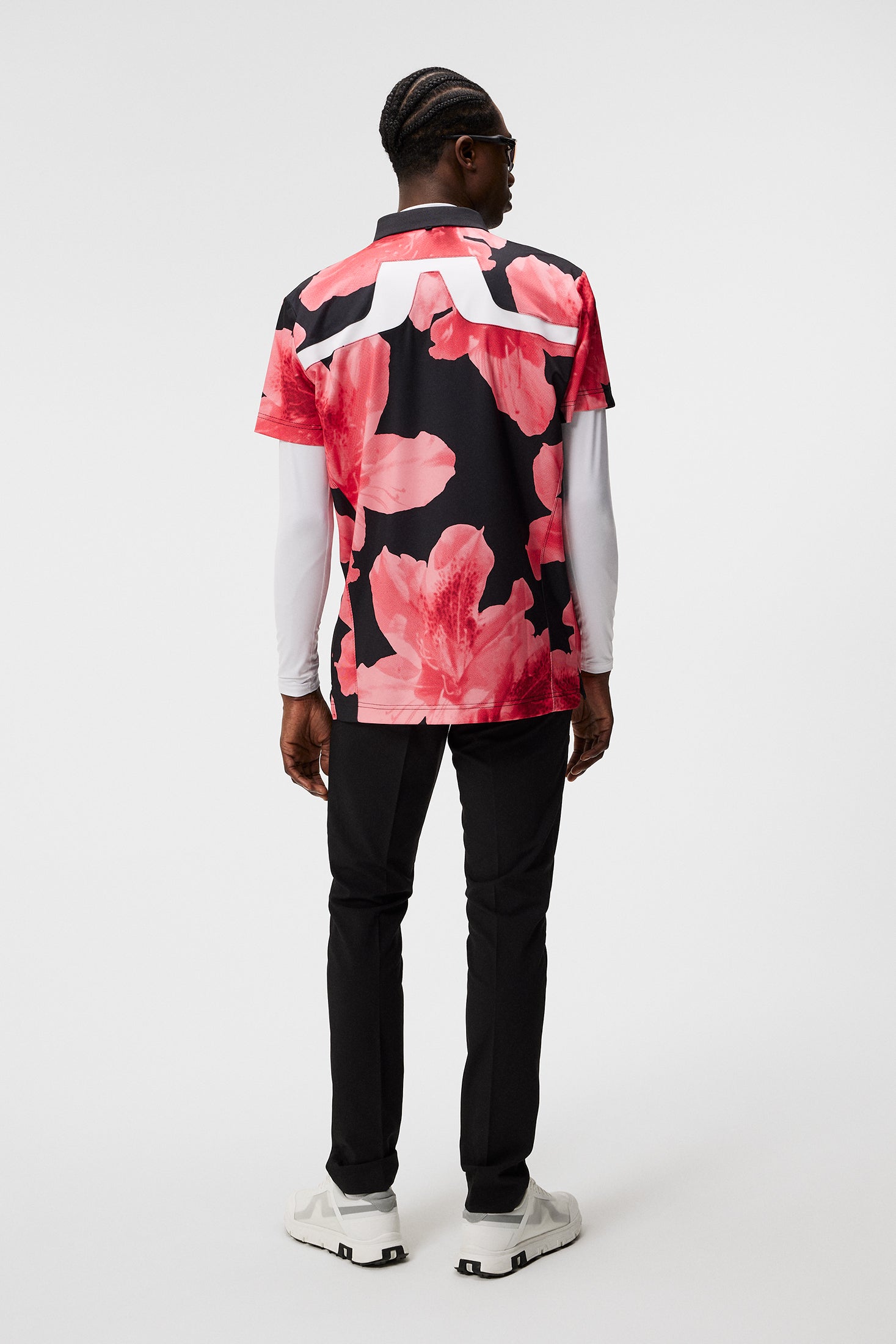 KV Tour Golf Polo / Azalea | J.Lindeberg Official
