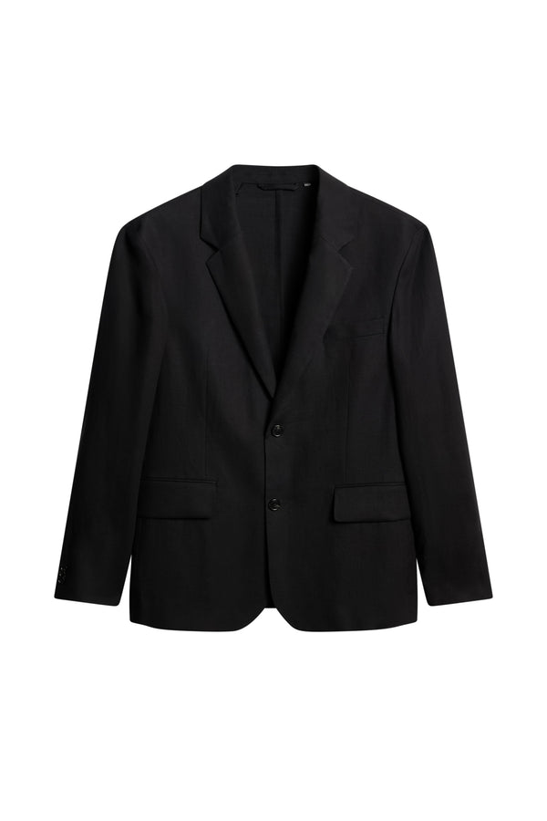 Alban U Super Linen Blazer / Black