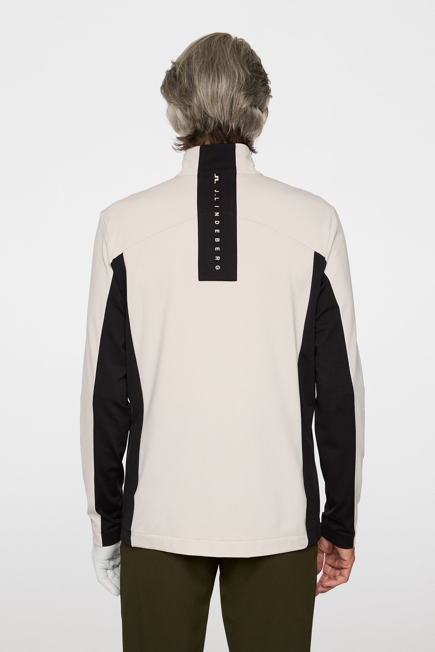 Banks Zip Mid Layer / Moonbeam – J.Lindeberg