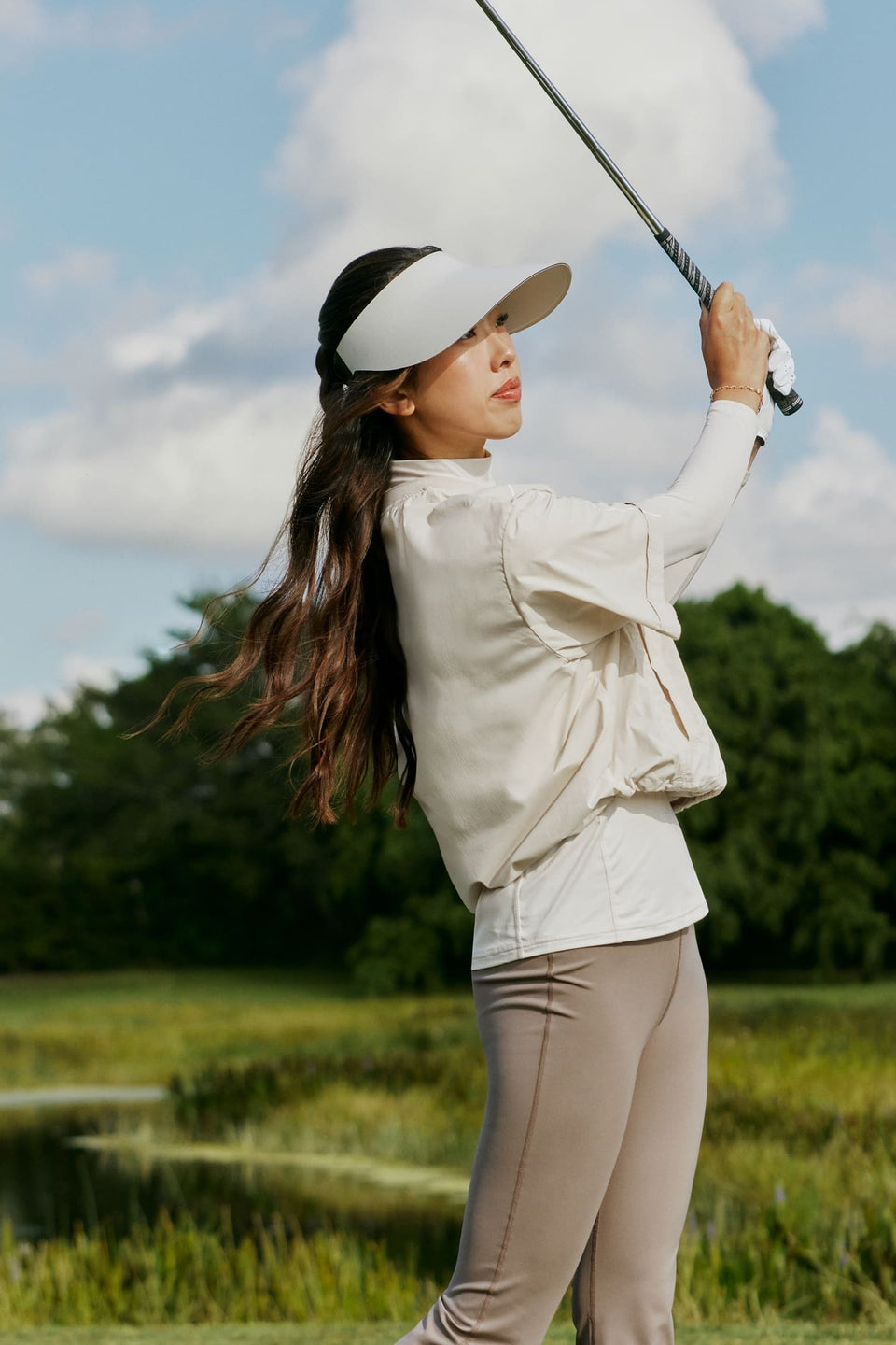 Charley Windbreaker Shirt / Moonbeam