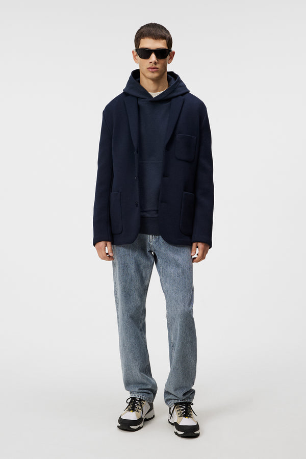 Carlton Bonded Cardigan Blazer / JL Navy