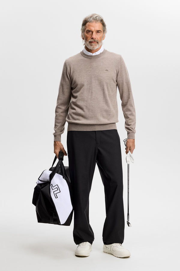 Keane Merino Crew Neck / Brindle Melange