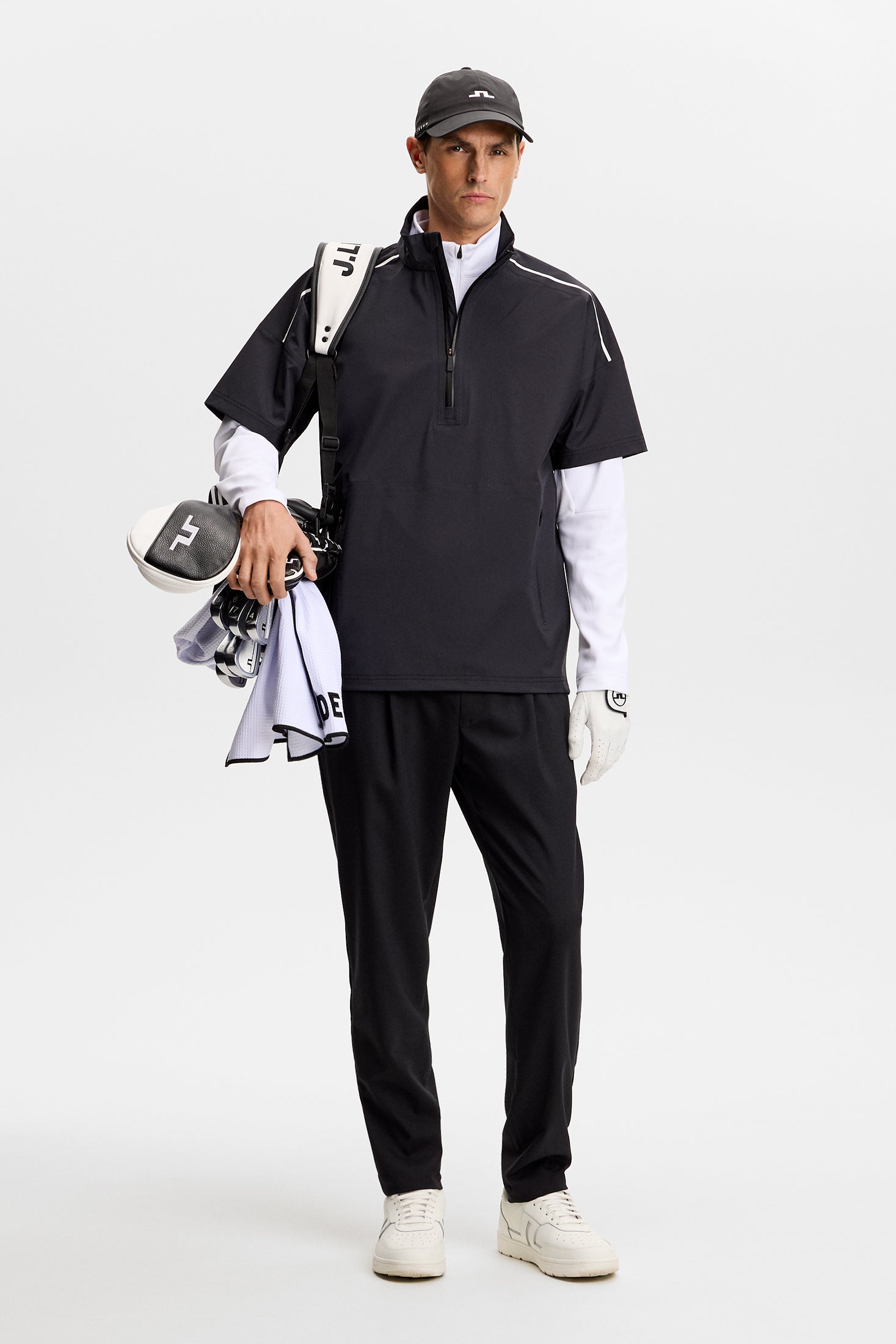 J.LINDEBERG レインウェアセット サイズ　L 袋付き Shay Rain Shirt / Black – J.Lindeberg EU