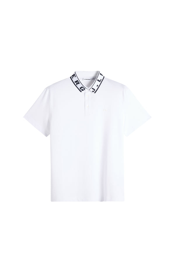 Pique Polo / White