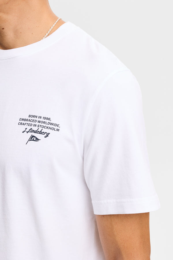 Parcie Graphic Tee / White