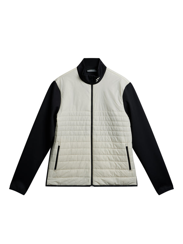 Martino Quilt Hybrid Jacket / Almond Milk