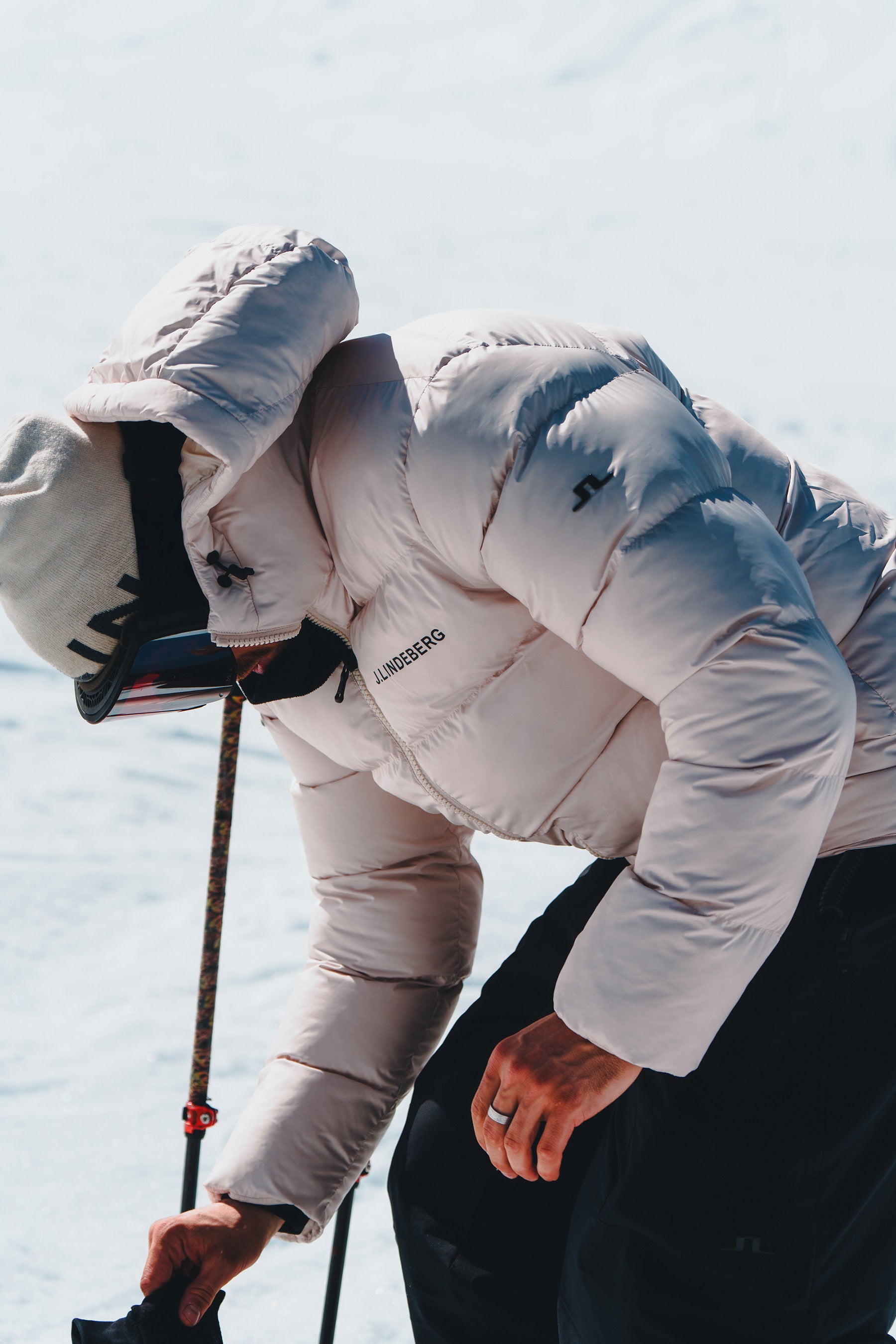 Sarah Jacket / White – J.Lindeberg