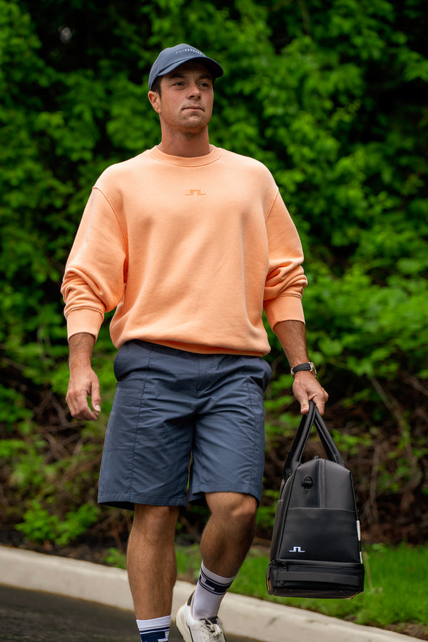 Viktor Hovlands ankomst-look på Tredje Major