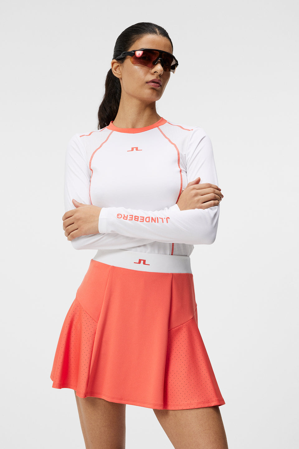 Amelia LS  Top / White