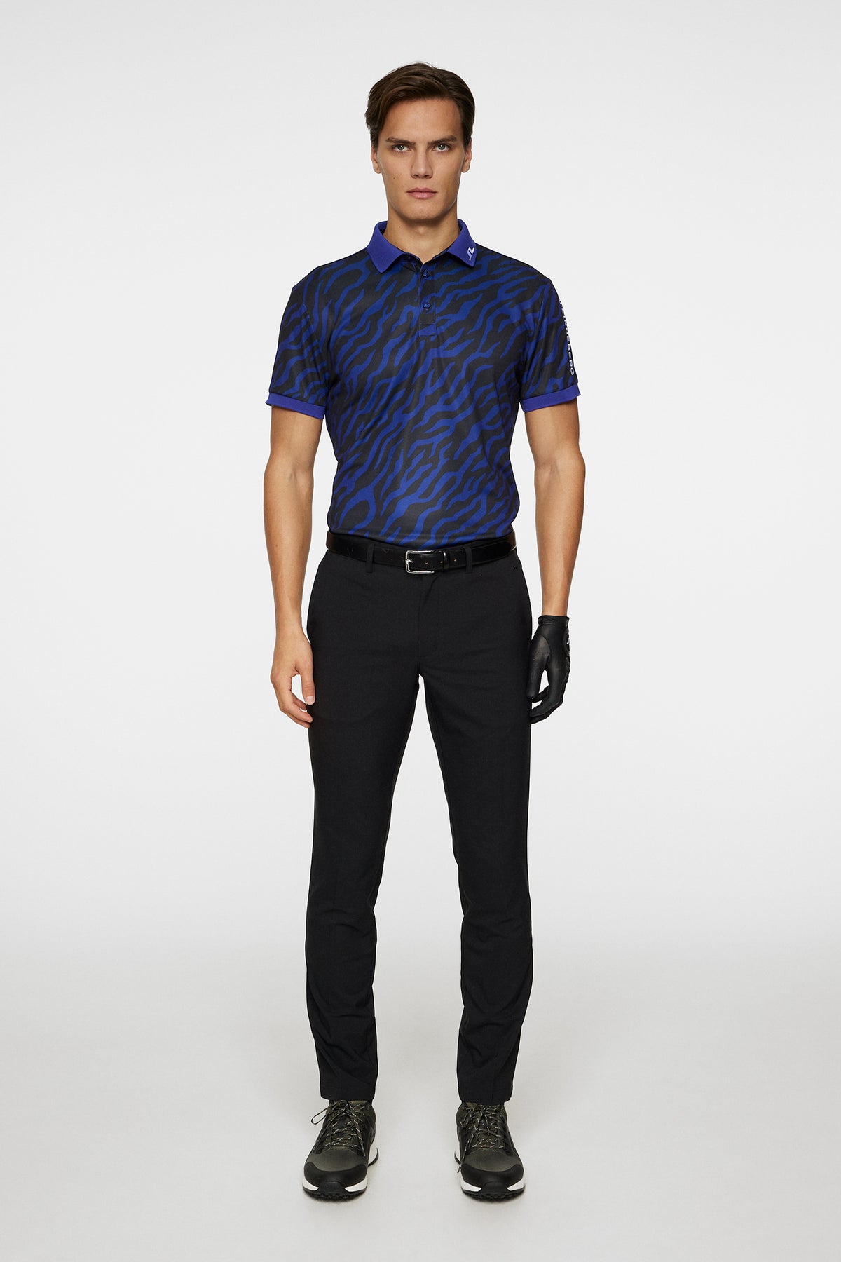 Tour Tech Print Polo / Tour Tiger Clematis M