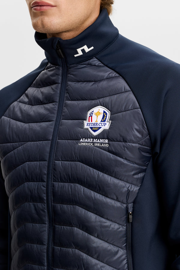 Heyden Quilt Hybrid Jacket / JL Navy
