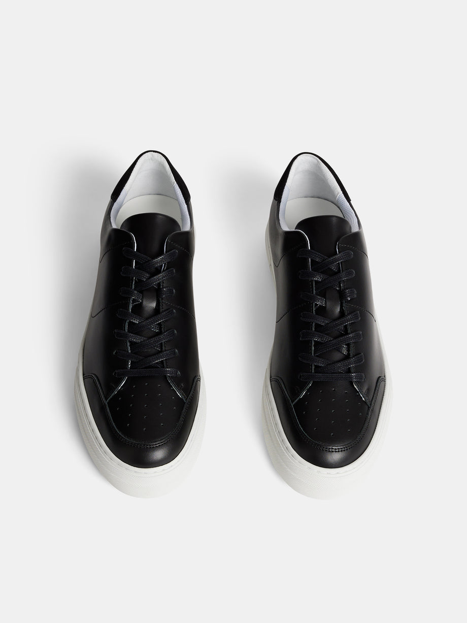 Art Signature Leather Sneaker / Black