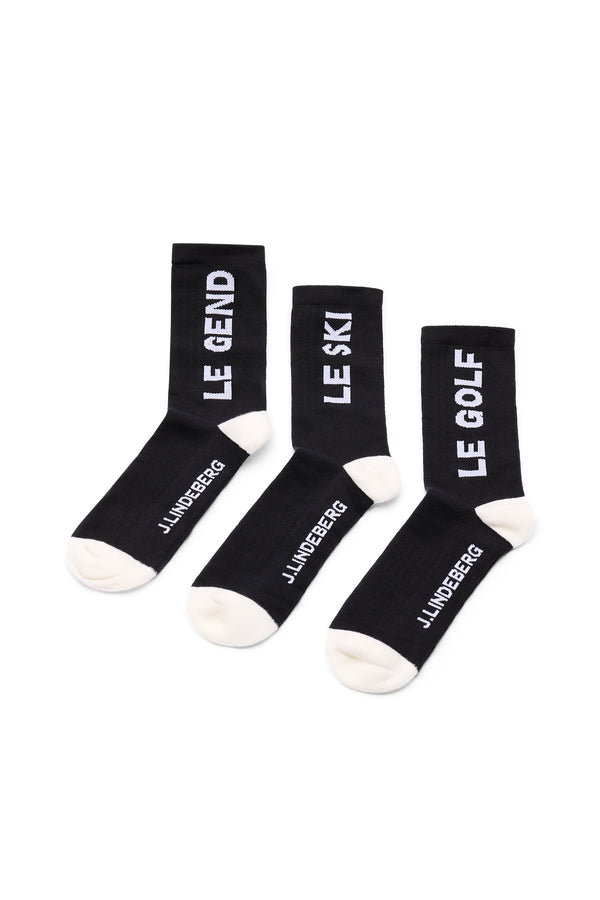 Le Gend Socks / Black