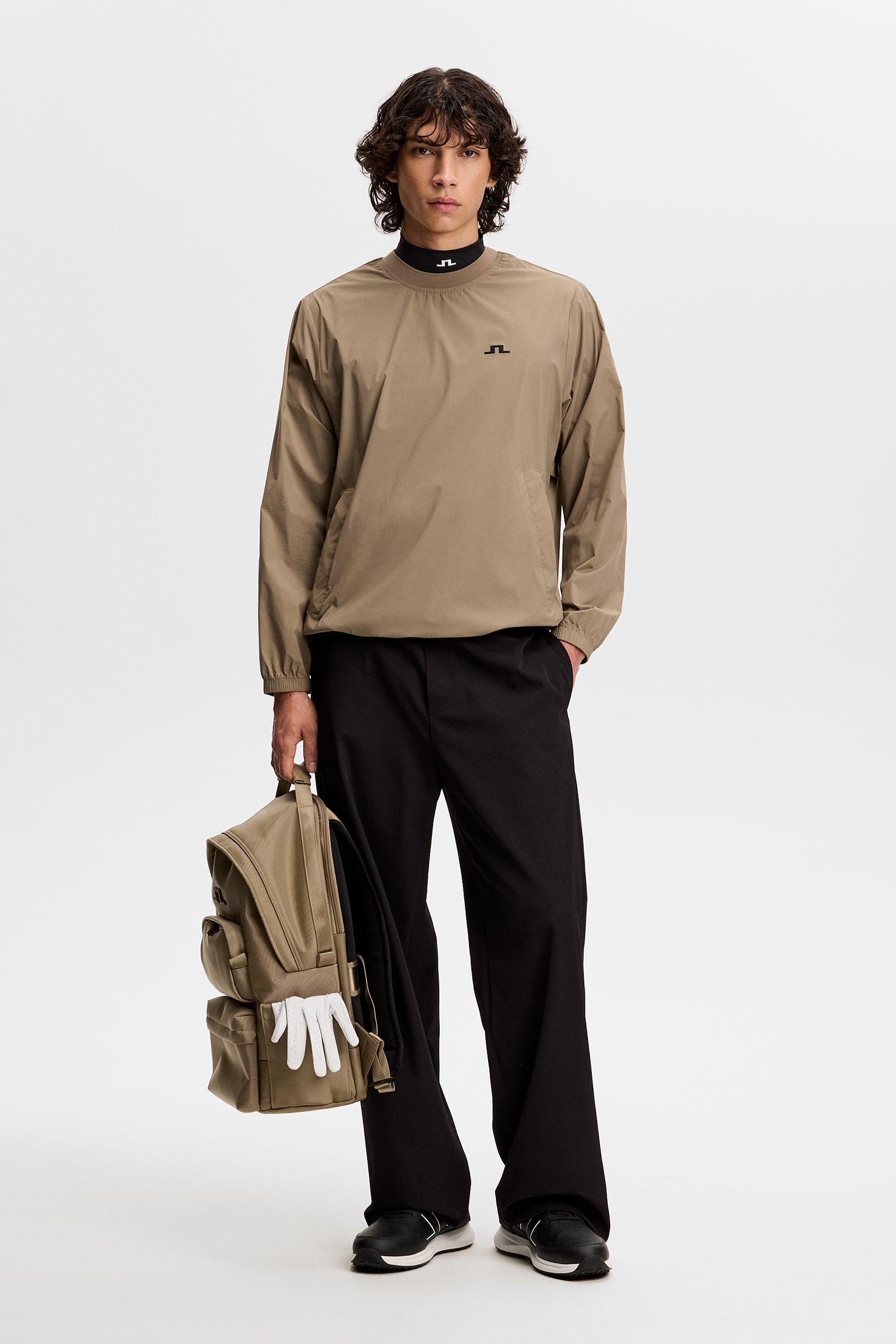 Ulf Crewneck Windbreaker / Brindle – J.Lindeberg EU