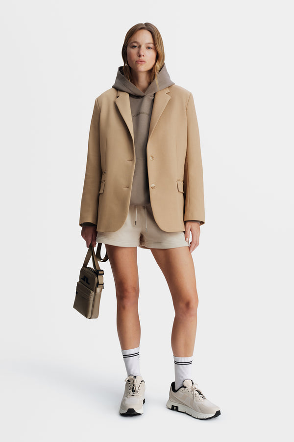 Amanda Compact Stretch Blazer / Brindle