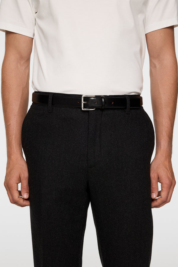 Soren Cash Flannel Pants / Dark Grey Melange