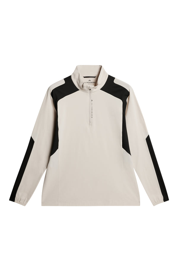 Leander Quarter Zip  Mid Layer / Moonbeam