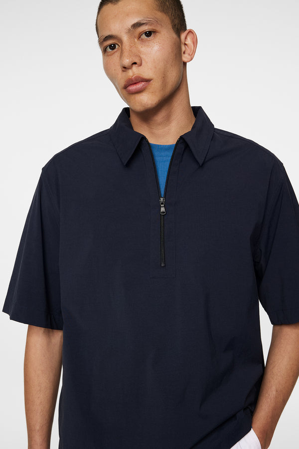 Corey Summer Stretch Overshirt / JL Navy