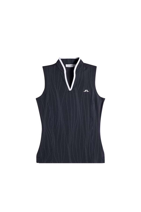 Mila Sleeveless Top / JL Navy