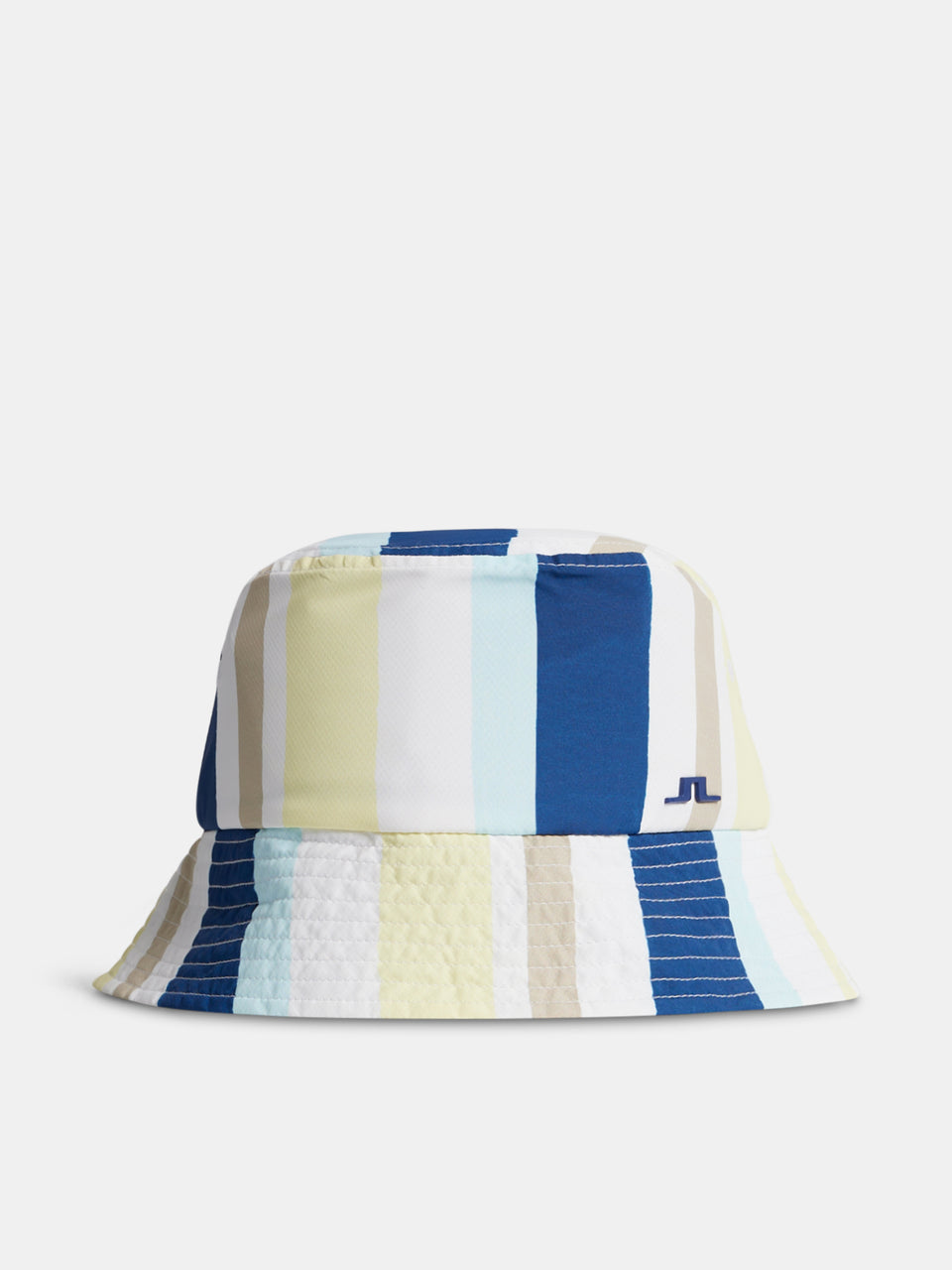 Olaf Print Bucket Hat / Painted Stripe Wax Yellow