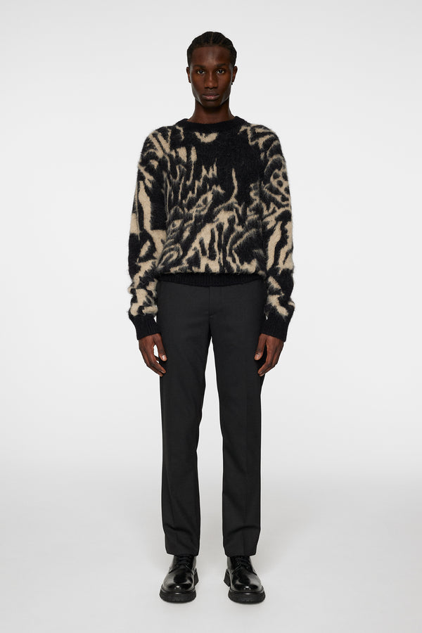Lois T Stretch Twill Pants / Black