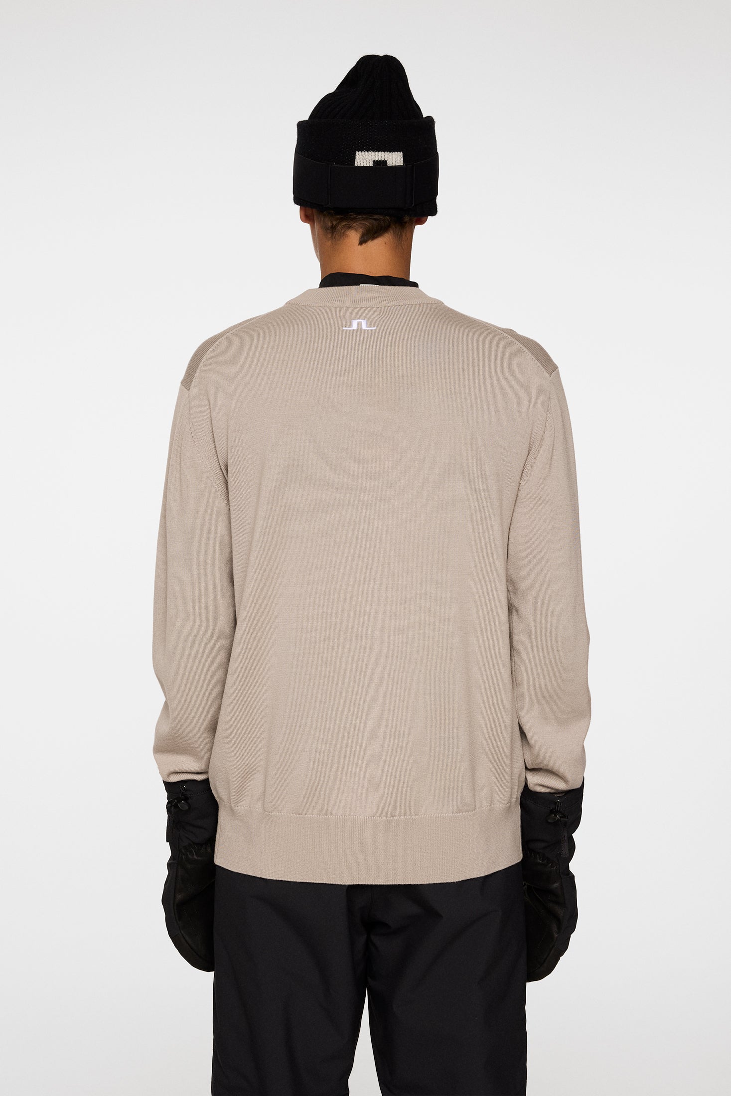 William Knitted Sweater / Moonbeam | J.Lindeberg Official