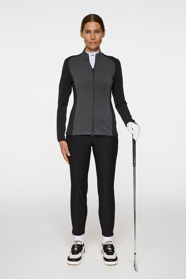Nami Zip Mid Layer / Black